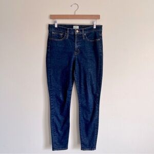 J. Crew 9” High-Rise Toothpick Denim Jeans